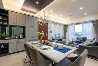 裝潢設計作品:大氣奢華風｜低調美學宅