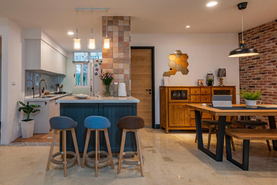 40 年老宅老屋翻新也走混搭風，室內設計案例