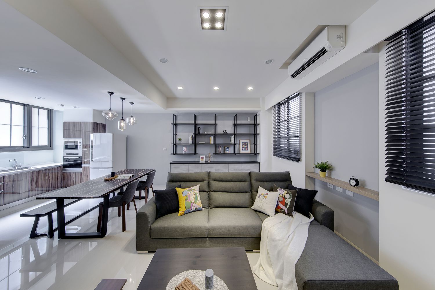 打造開放式空間，也能大幅提升室內空氣品質唷！;