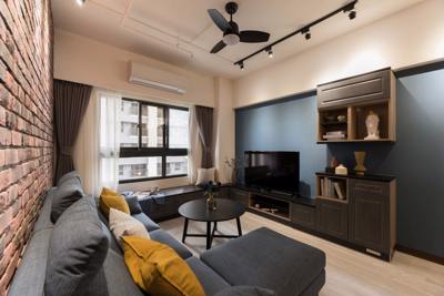 沉穩工業風|融合層次與雅緻